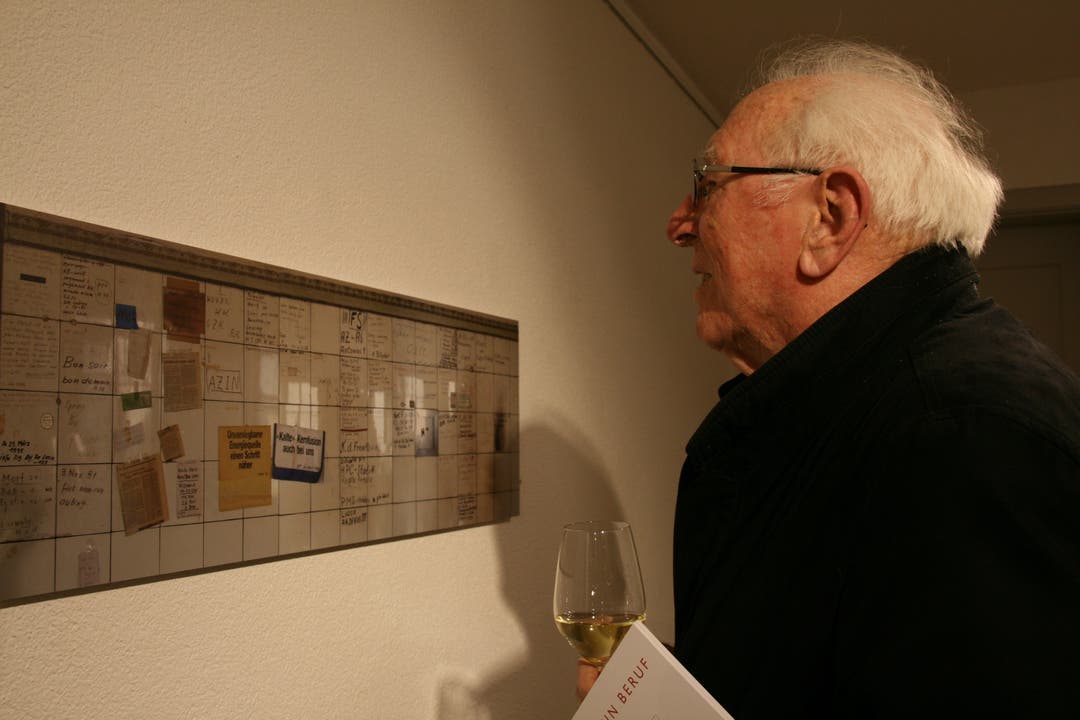 Franz Keller, Frake, ehemaliger Bezirkslehrer und Gemeindeammann von Bad...