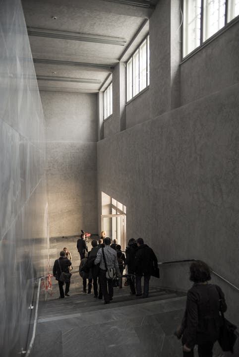 Rundgang durch den Neubau des Kunstmuseums Basel.