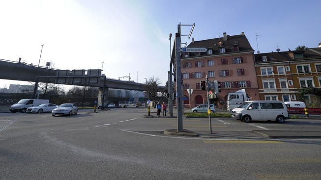 Kreuzung Freiburgerstrasse/Hochbergerstrasse