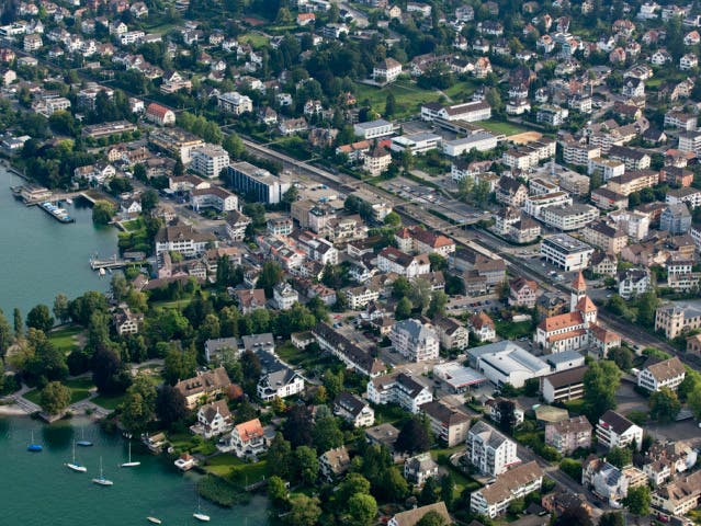 Hier ereignete sich die Tat: Küsnacht am Zürichsee (Symbolbild)