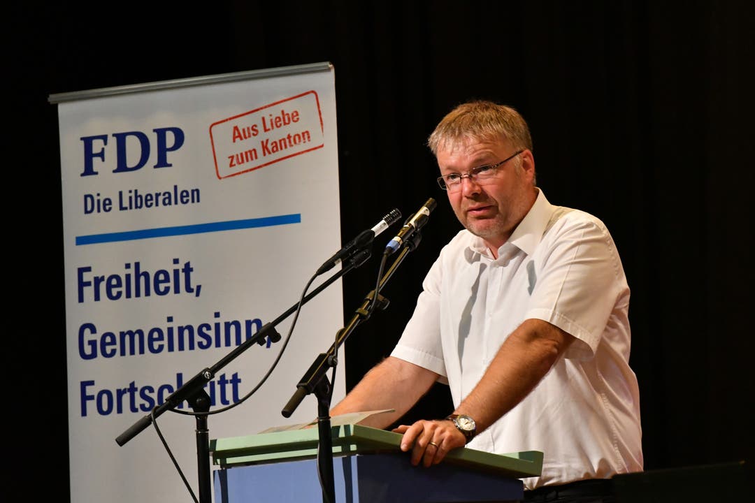 Kantonal-Präsident Christian Scheuermeyer