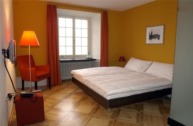 Die Hotelzimmer in Solothurn sind gefragt. Ein Grossteil der Logiernächte entfällt auf das Segment des Geschäftstourismus. (Archiv)