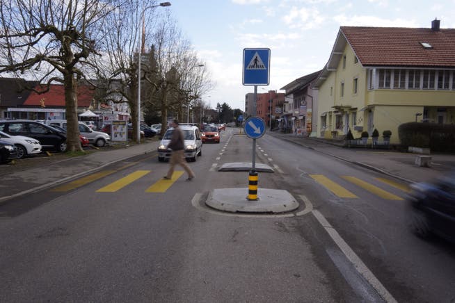 Die Tempo-30-Zone im Bereich der Hauptstrasse zwischen Floraplatz und Gemeindehaus kommt nicht zustande.