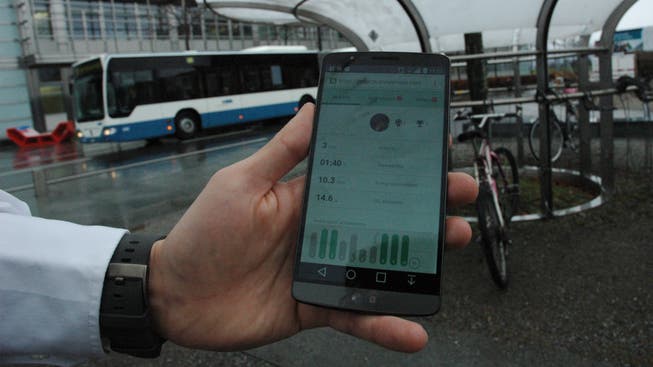 Mit dem Auto, Bus oder Velo fahren – oder gleich zu Fuss gehen? Die Handy-App GoEco! hilft Umweltmuffeln auf die Sprünge.