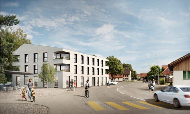 Der geplante Neubau im Dorfzentrum von Niederbuchsiten wurde abgelehnt.