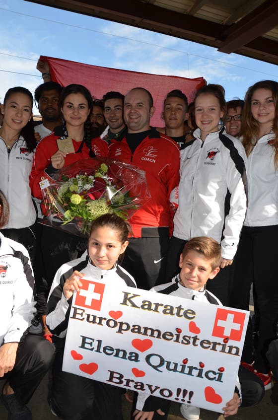 Brugg Schinznach Aargauer Karateka Elena Quirici Widmet Em Titel Ihrer Grossmutter