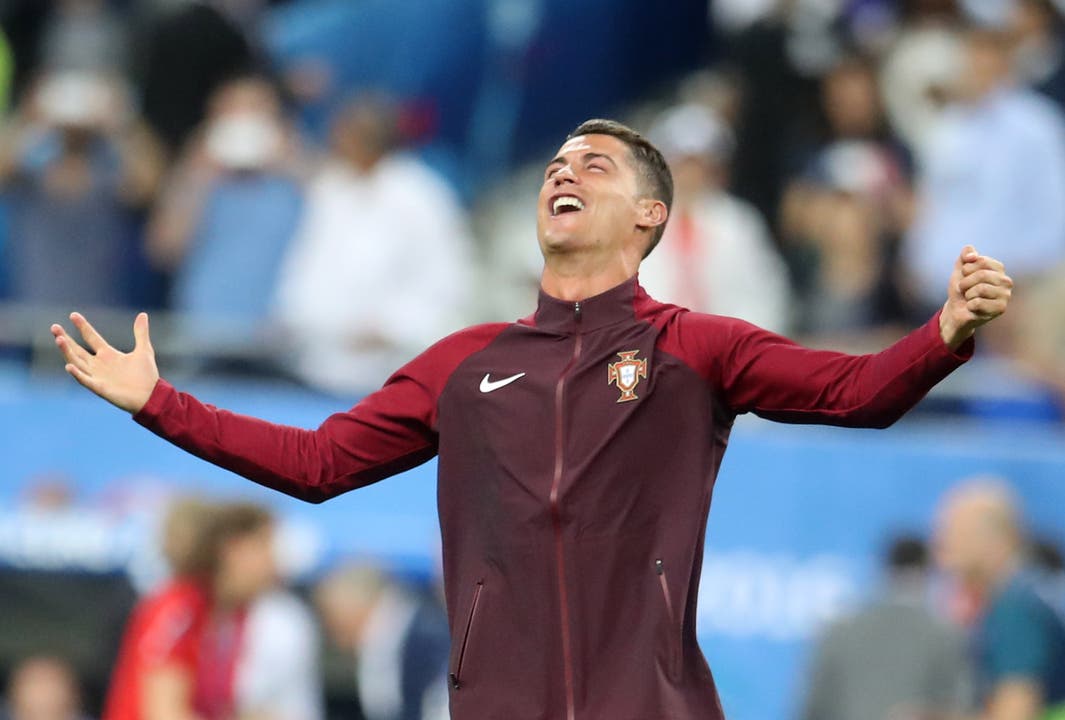 Der Moment, wo alles klar ist: Portugal ist zum ersten Male Europameister.