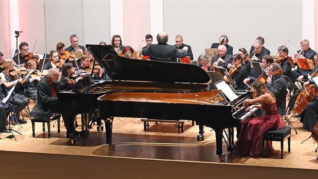 Das Stadtorchester mit Mozart-Klavierkonzert und van Beethovens 5. Sinfonie.