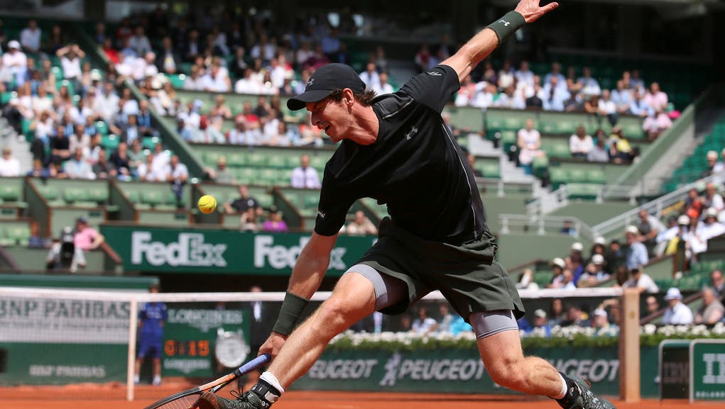 Andy Murray tut sich gegen den französischen Qualifikanten Mathias Bourgue schwer.
