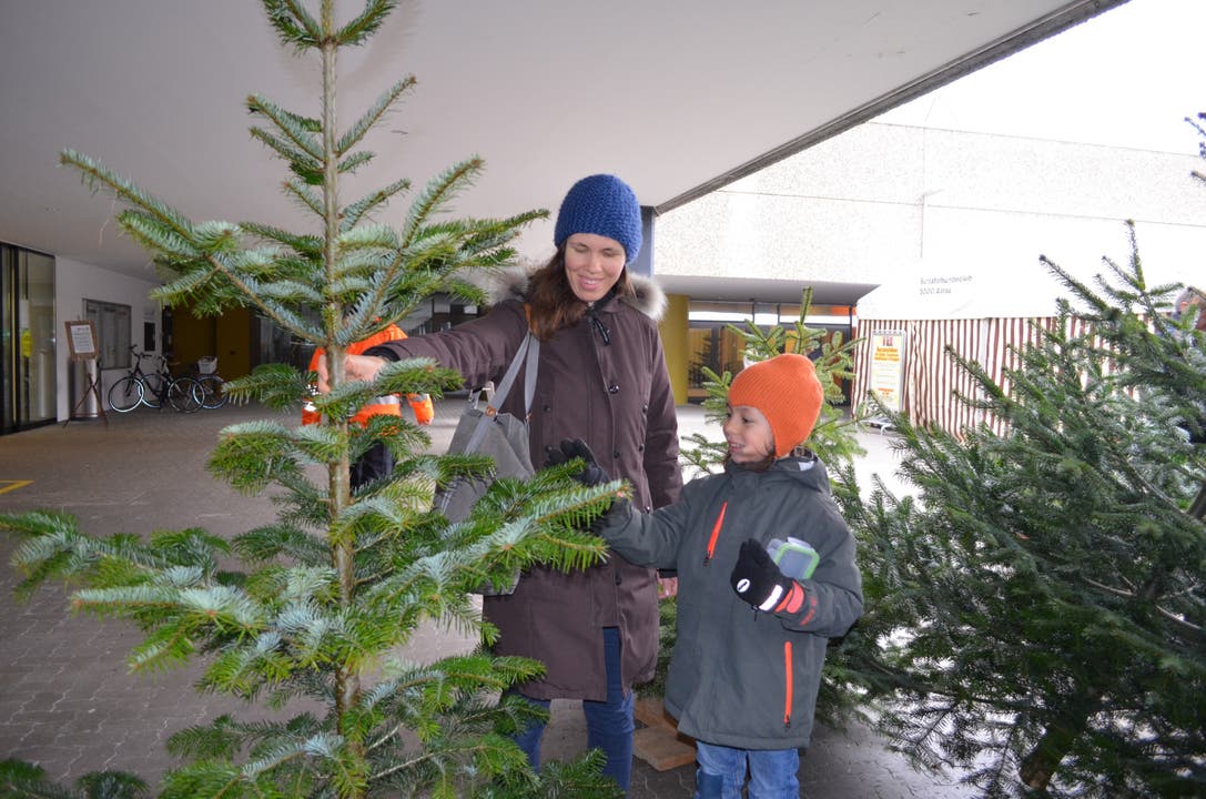 Stephanie Ajila (31) mit Sohn Leo (7) «Ich finde es wichtig, Traditionen zu pflegen. Auf die Spitze unseres Baumes kommt ein aussergewöhnlicher Weihnachtsstern. Er ist 30 Jahre alt.»
