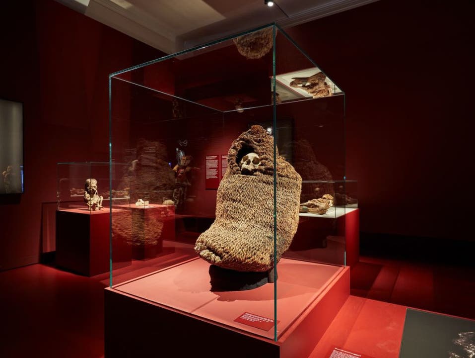 Mumien-Ausstellung im Naturhistorischen Museum Basel