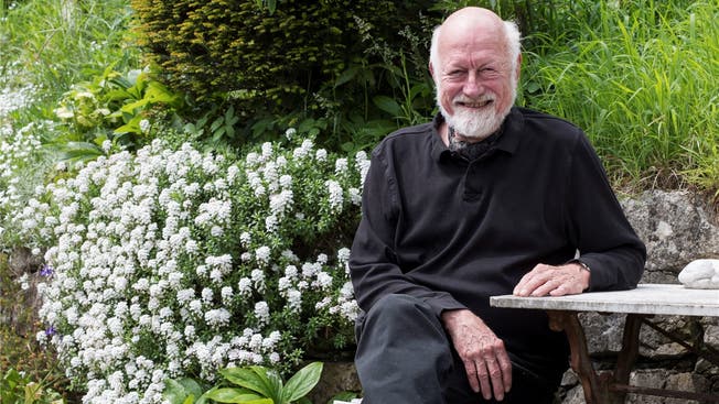Sein 1300 Quadratmeter grosser Garten in Ennetbaden ist nur eine von Marc Thurys Leidenschaften.