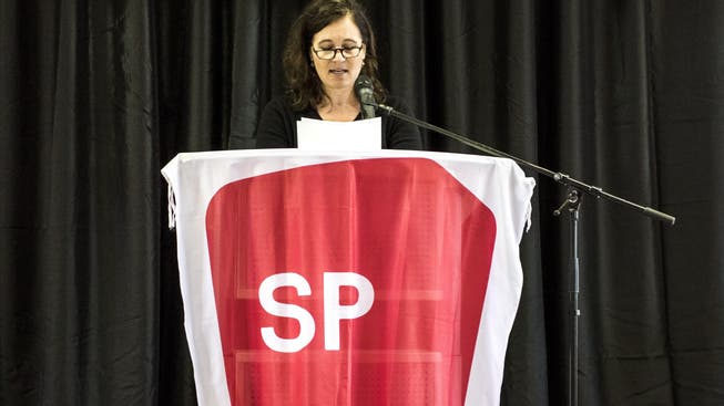 Franziska Roth, Präsidentin SP Kanton Solothurn, hat sich für ein Einerticket stark gemacht. (Archiv)