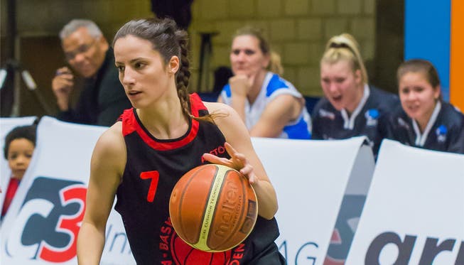 Die 24-jährige Cinzia Ferrari ist für die Basketballerinnen von Alstom Baden ein Glücksfall.