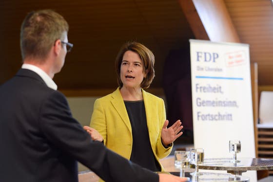 Fdp Recherswil Neustart Fur Ortspartei Petra Gossi Sorgt Fur Grossaufmarsch