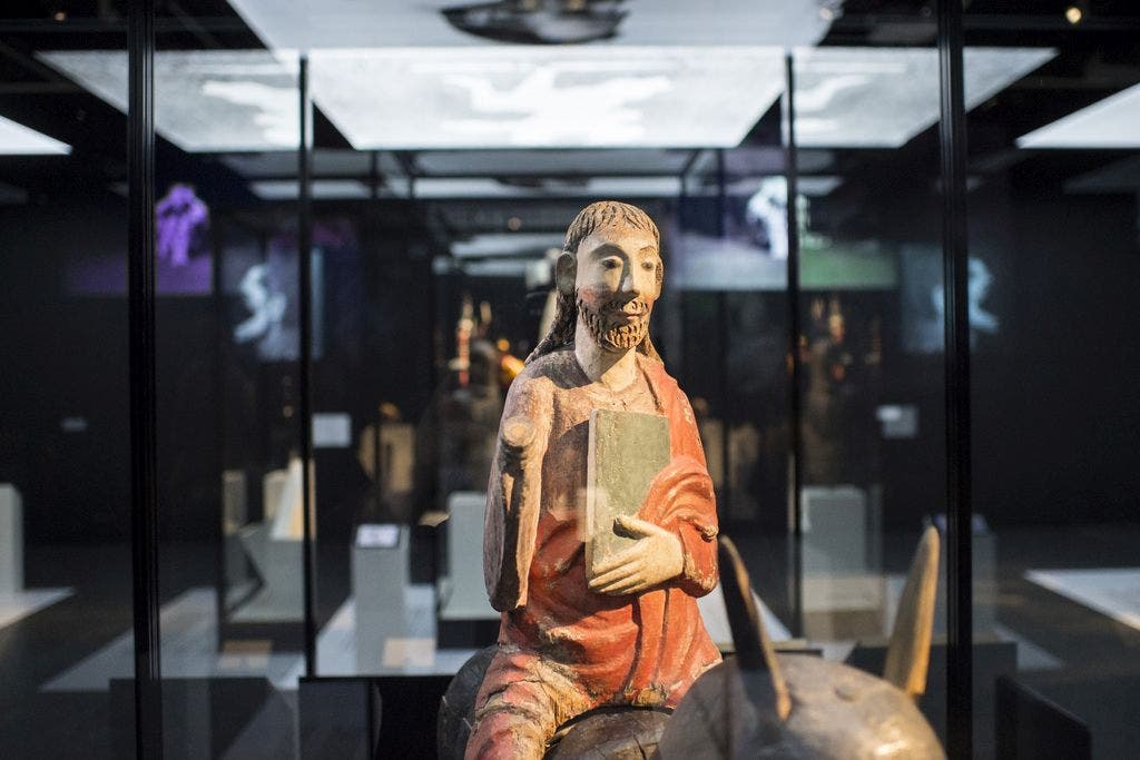 «Christus auf Palmesel» um 1055 – zu sehen im Schweizerischen Nationalmuseum in der Ausstellung «Dada Universal»