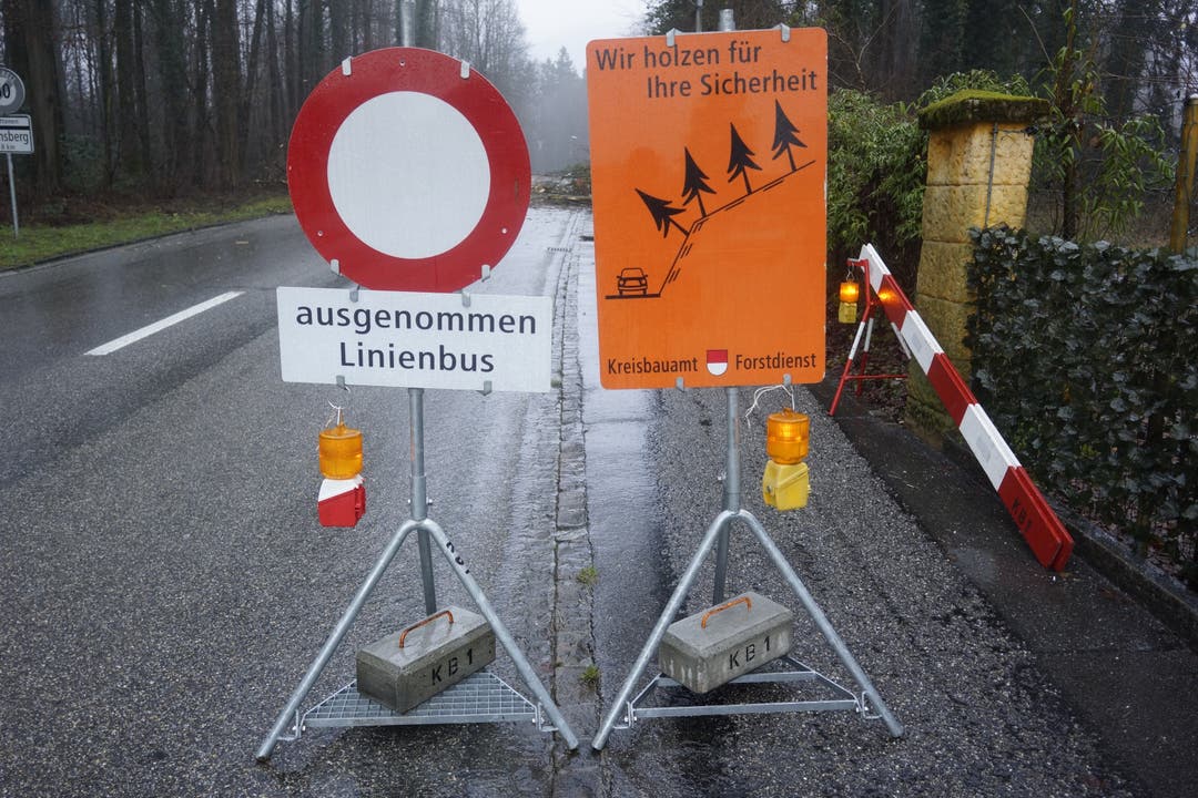 Die Kantonstrasse zwischen Solothurn und Rüttenen ist zurzeit gesperrt.
