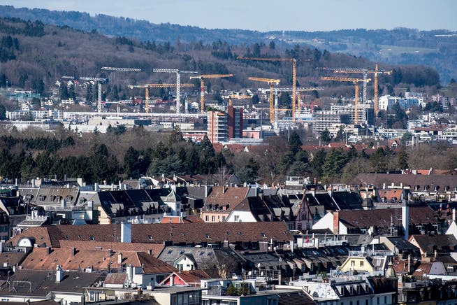 In Zürich beträgt die Rate der Wohnungserneuerungen zwei Prozent.