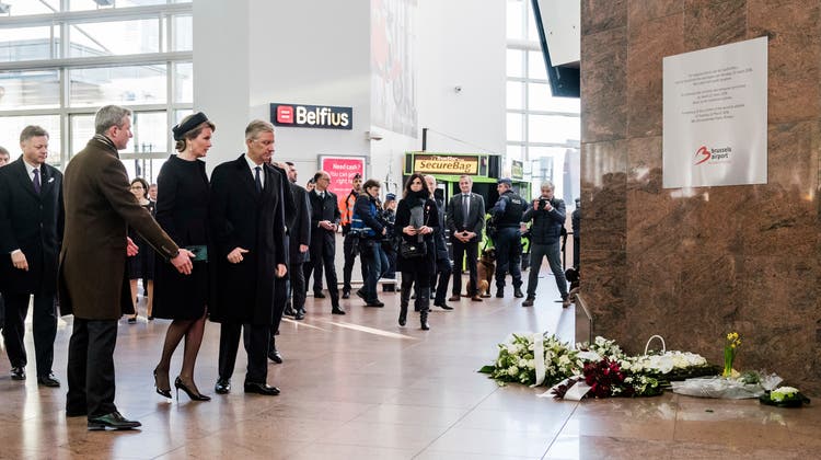 Exakt ein Jahr nach den Anschlägen: Brüssel gedenkt der Terror-Opfer