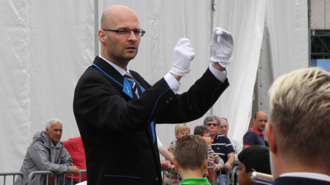 Fest-Dirigent Marco Nussbaumer.