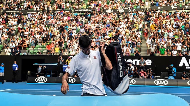 Bewegt sich in einem gefährlichen Graubereich: Novak Djokovic.