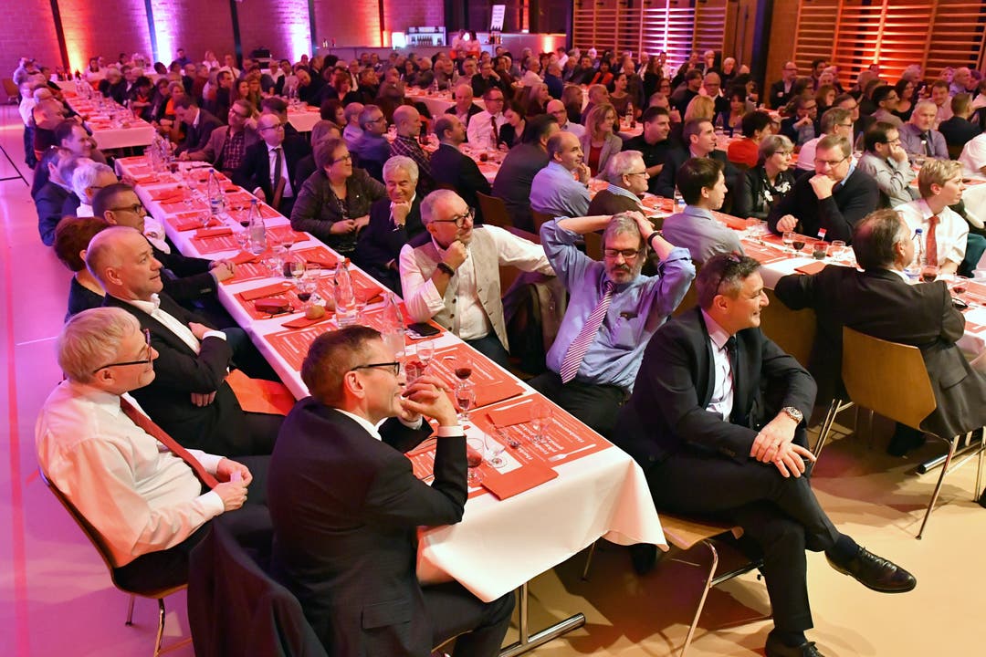 Solothurner Politprominenz an der Kantonsratspräsidentenfeier.