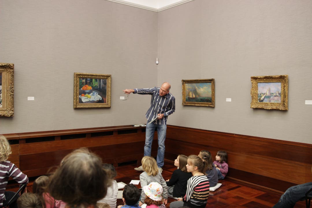 Langmatt-Direktor Markus Stegmann. Der Zugang zur Kunst bei Kindern ist nicht so abstrakt wie bei Erwachsenen