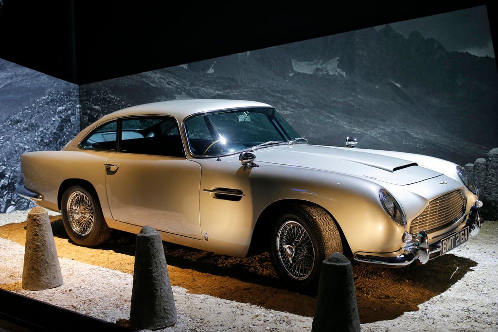 Der Aston Martin DB5 wurde vor allem durch die James Bond Filme berühmt.