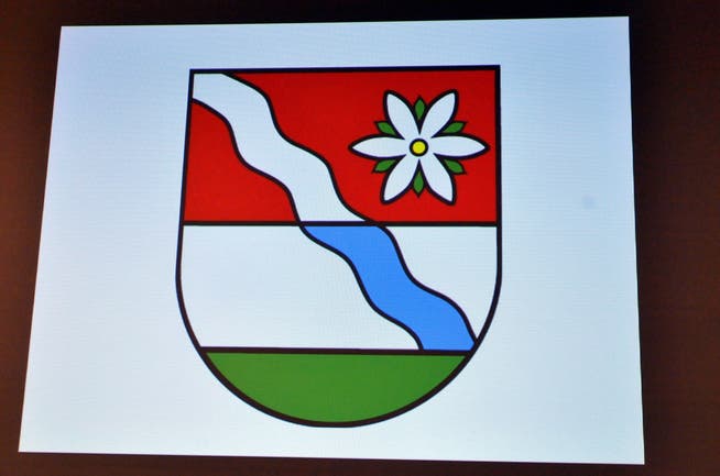 Das Wappen der Gemeinde Messen.