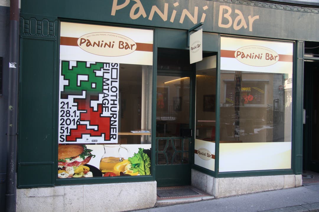 Die Panini-Bar steht auch im Bann der Filmtage.