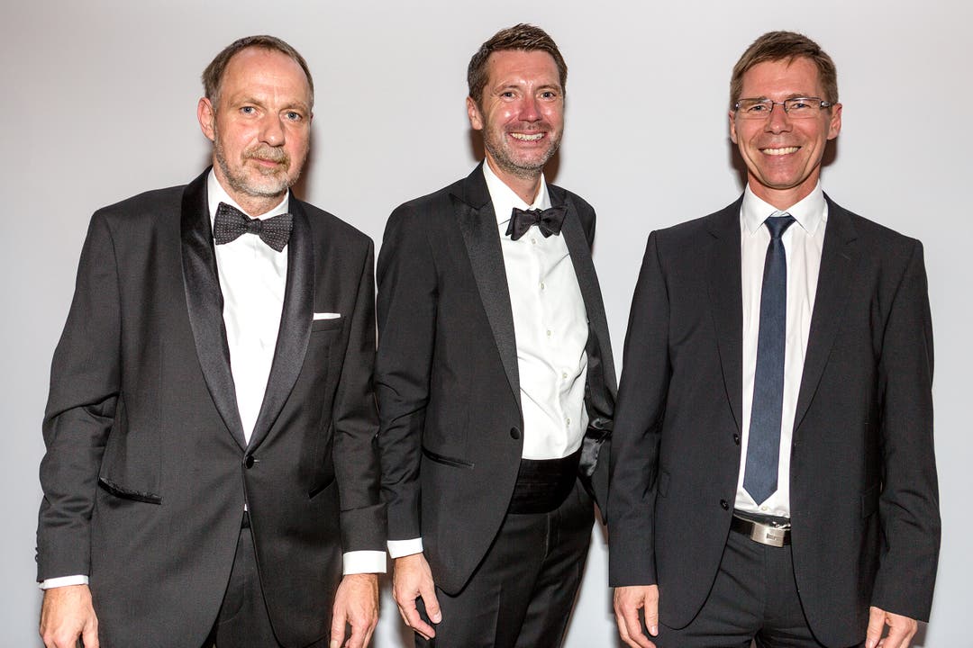 Detlef Günther, ETHZ-Vizepräsident, Peter Grünenfelder, Avenir Suisse-Direktor, Joël Mesot, PSI-Direktor