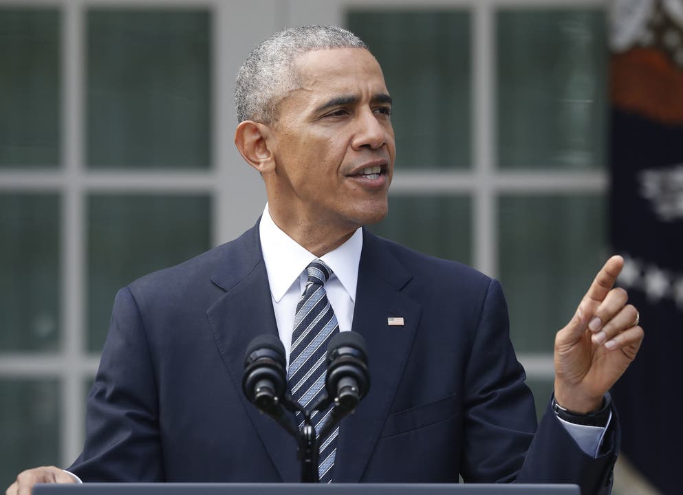Barack Obama rief die Amerikaner dazu auf, nun alle an einem gemeinsamen Strang zu ziehen.