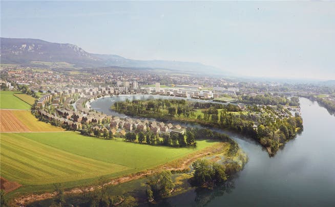 Nur wenn der Solothurner Stadtmist dereinst totalsaniert werden muss, hat die Wasserstadt wohl Chancen auf die Realisierung.