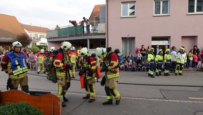 Hauptübung 2016 der Feuerwehr Gränichen