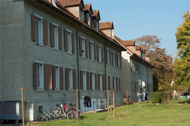 Kantonale Asylunterkunft am Rossweg in Rekingen: Seit Mitte August finden hier keine Kontrollgänge mehr statt. Alex Spichale