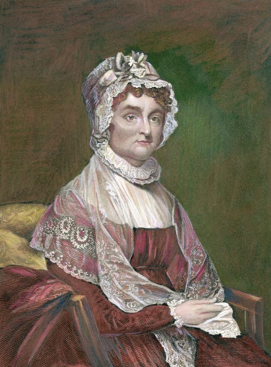 Die 2. First Lady: Abigail Adams (†) Amtszeit: 1797 - 1801