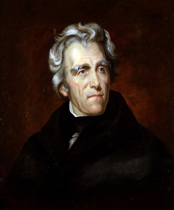 Andrew Jackson (1829-1837) Der erste Volkspräsident der USA. Jackson gehört nicht mehr zu den Gründervätern und ist einer der beliebtesten US-Präsidenten der Geschichte. Er wurde 1833 für eine weitere Amtsperiode gewählt.