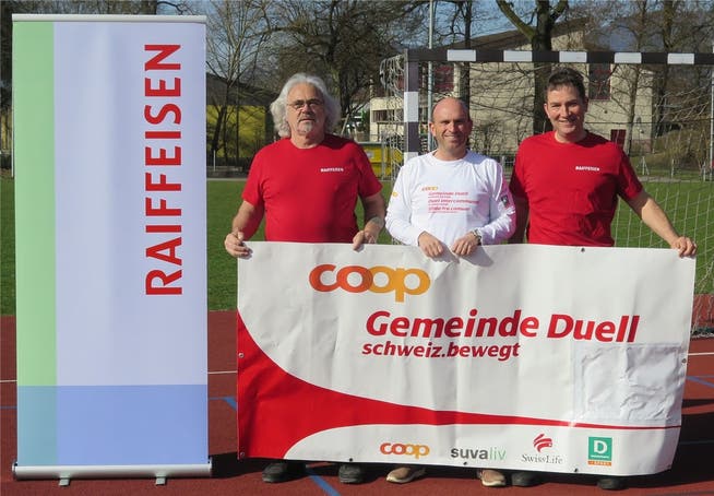 Die Organisatoren der beiden Gemeinden (v.l.): Ruedi Lack (Neuendorf), Andre Grolimund (Härkingen) und Beat Haller (Neuendorf).