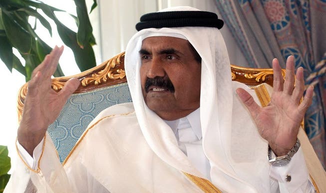 Hamad bin Khalifa Al Thani.