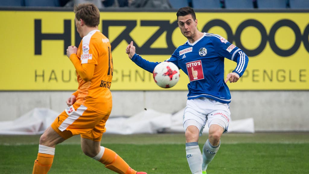 In der 23. Runde der Super League trafen Luzern und GC aufeinander.