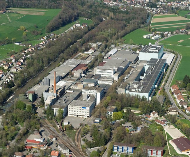Auf diesem Areal der ehemaligen Papierfabrik Biberist will die Hiag Data AG nun ein Rechenzetrum aufbauen.