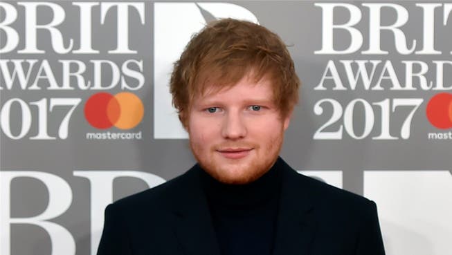 Ed Sheeran bei den Brit Awards 2017.