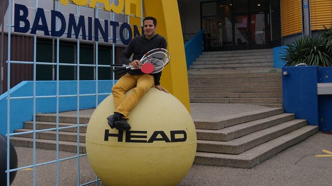 Nico Hobi hat Racketlon in der Schweiz zum Durchbruch verholfen.