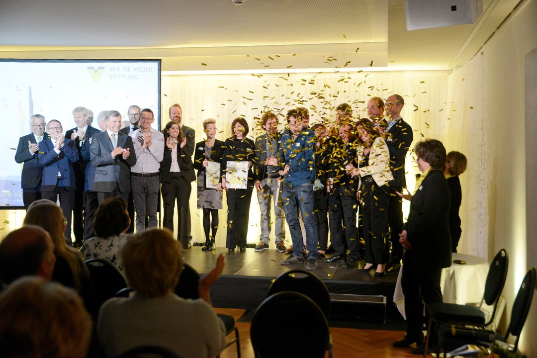 Verleihung des De-Vigier-Preises 2016