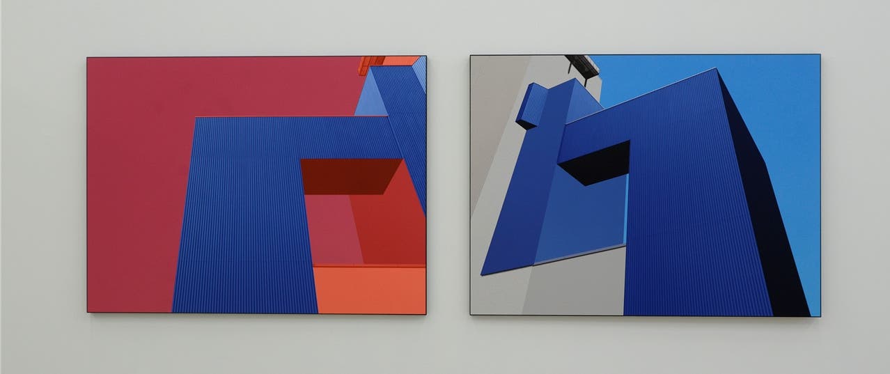 «Pigment Prints» – zwei Teile einer vierteiligen Serie von Stefan Jaeggi.