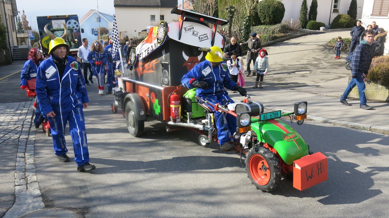 Auch das Formel 1-Team Rapid Bull Racing war in Bellikon vertreten.