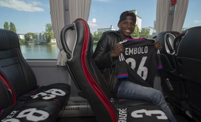 Noch trägt Breel Embolo das Trikot des FC Basel – welches wird sein nächstes sein? Foto: Kefalas/Keystone