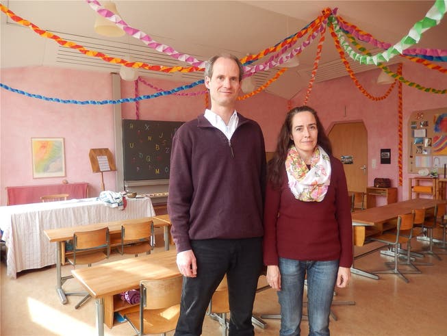 Achim Stoltenberg und Ursula Remund leiten die Rudolf Steiner-Schule In Solothurn.