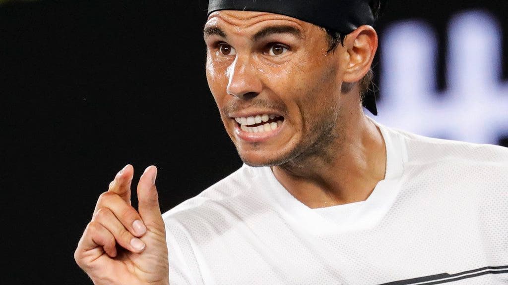 Nein, es gereicht: Rafael Nadal ist im Viertefinal der Australian Open.