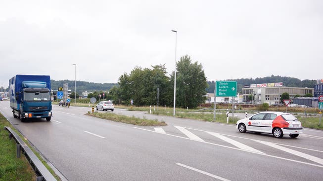 Die Polizei führte die Geschwindigkeitskontrolle auf der Luzernstrasse durch. (Archiv)